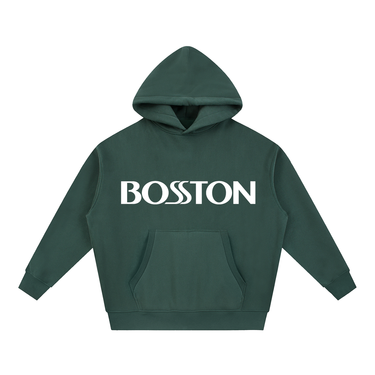 Essential Oversized Boxy Fit Fleece Hoodie