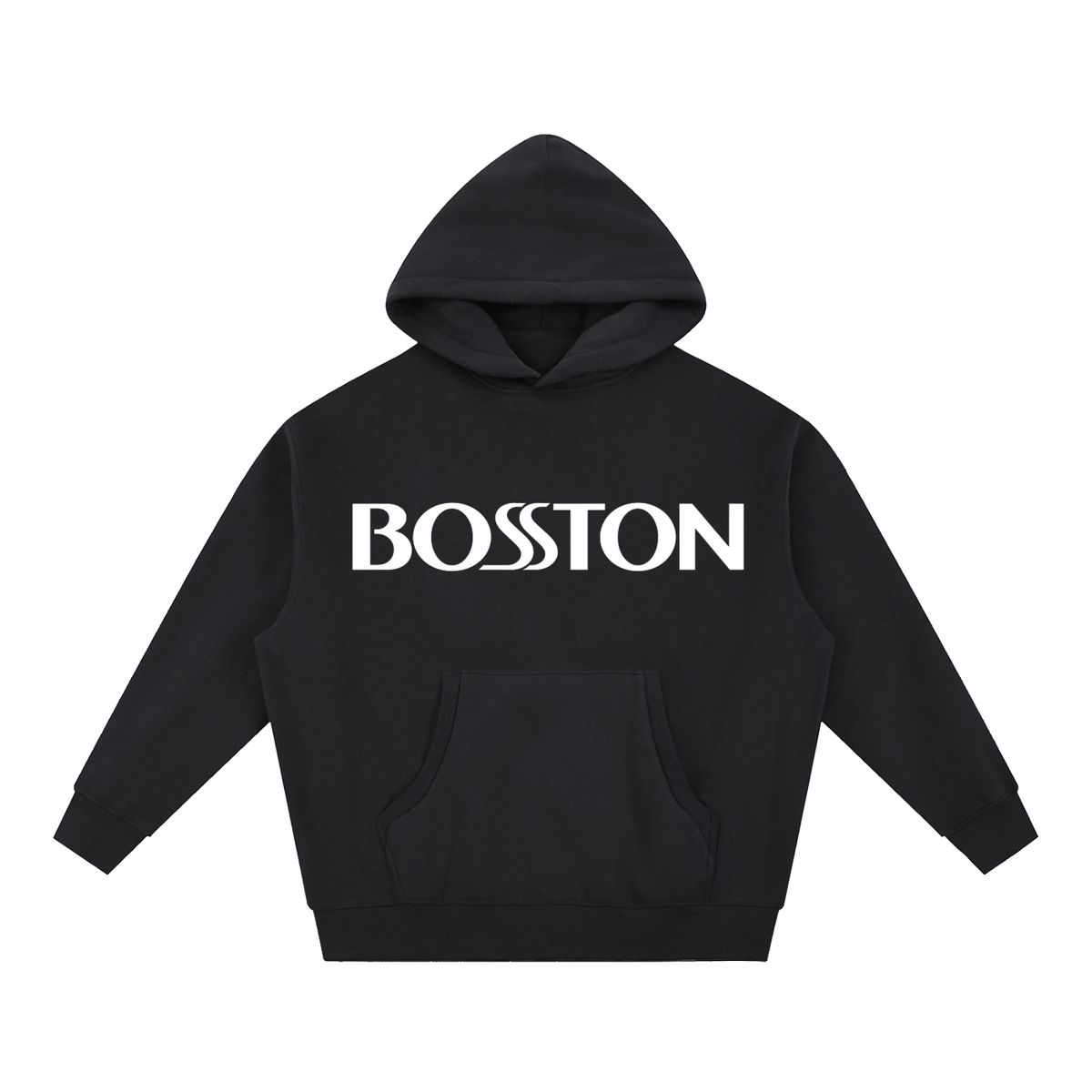 Essential Oversized Boxy Fit Fleece Hoodie