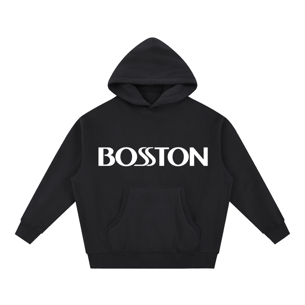 Essential Oversized Boxy Fit Fleece Hoodie