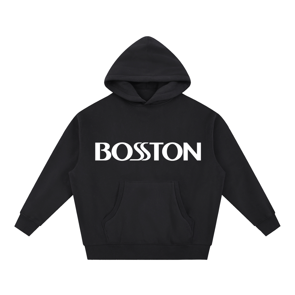 Essential Oversized Boxy Fit Fleece Hoodie
