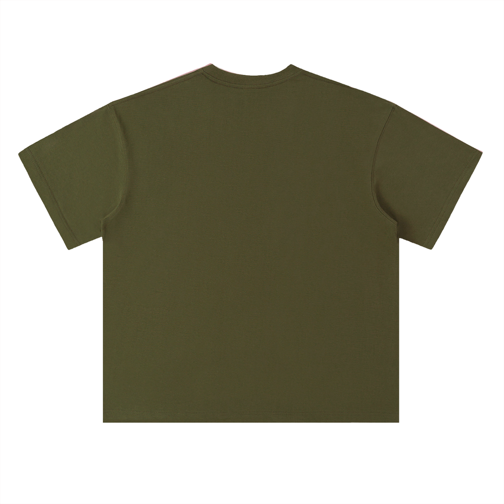 Heavyweight Drop Shoulder Cotton T-Shirt