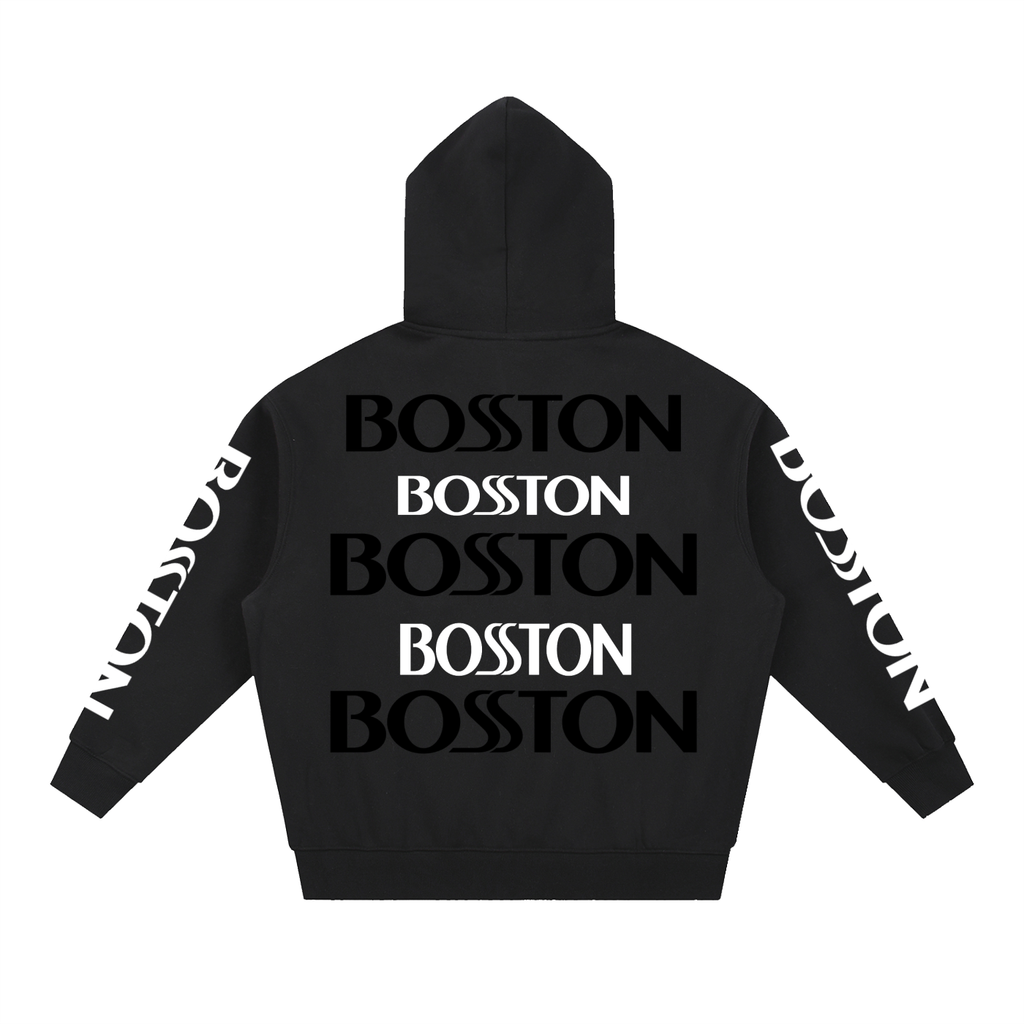 Essential Oversized Boxy Fit Fleece Hoodie