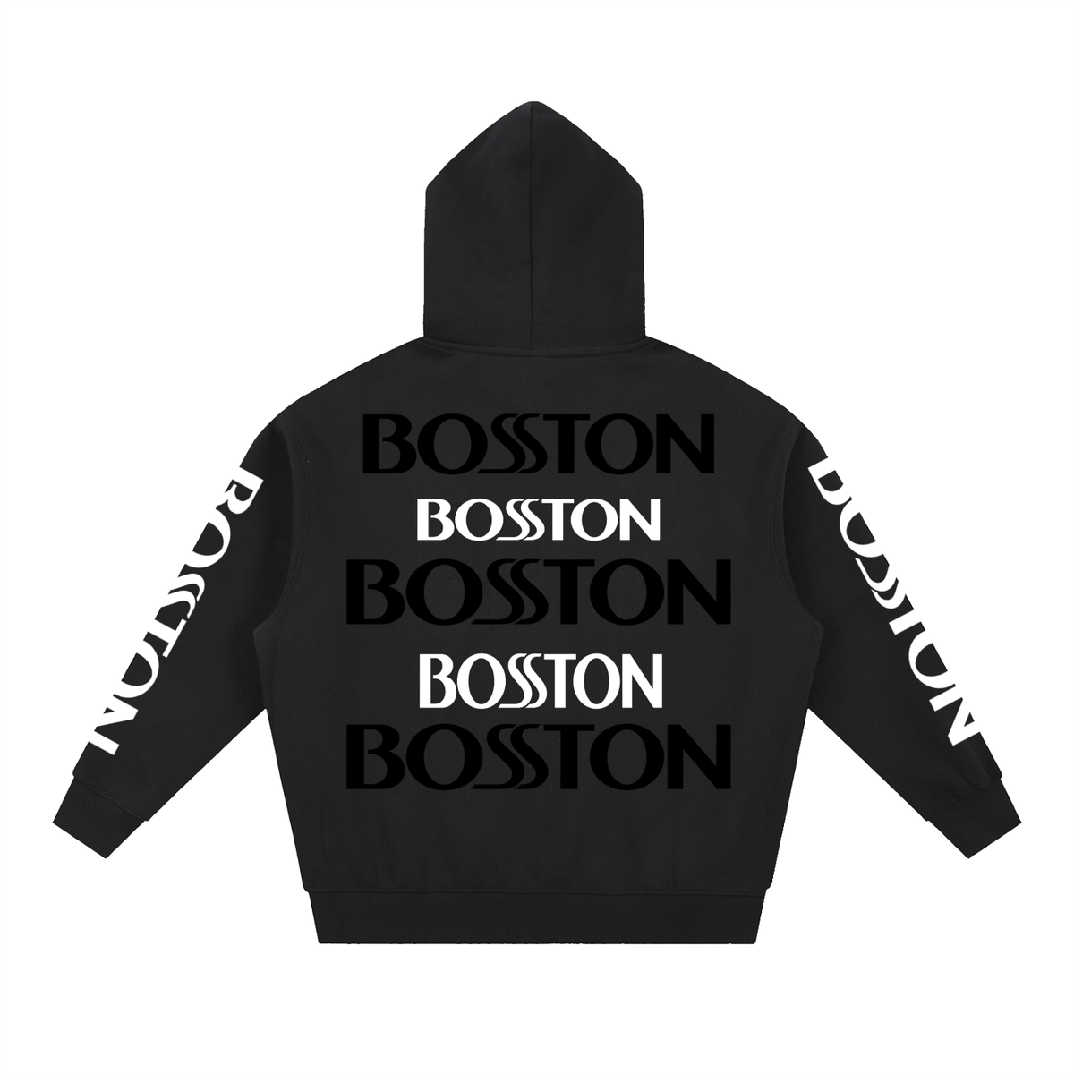 Essential Oversized Boxy Fit Fleece Hoodie